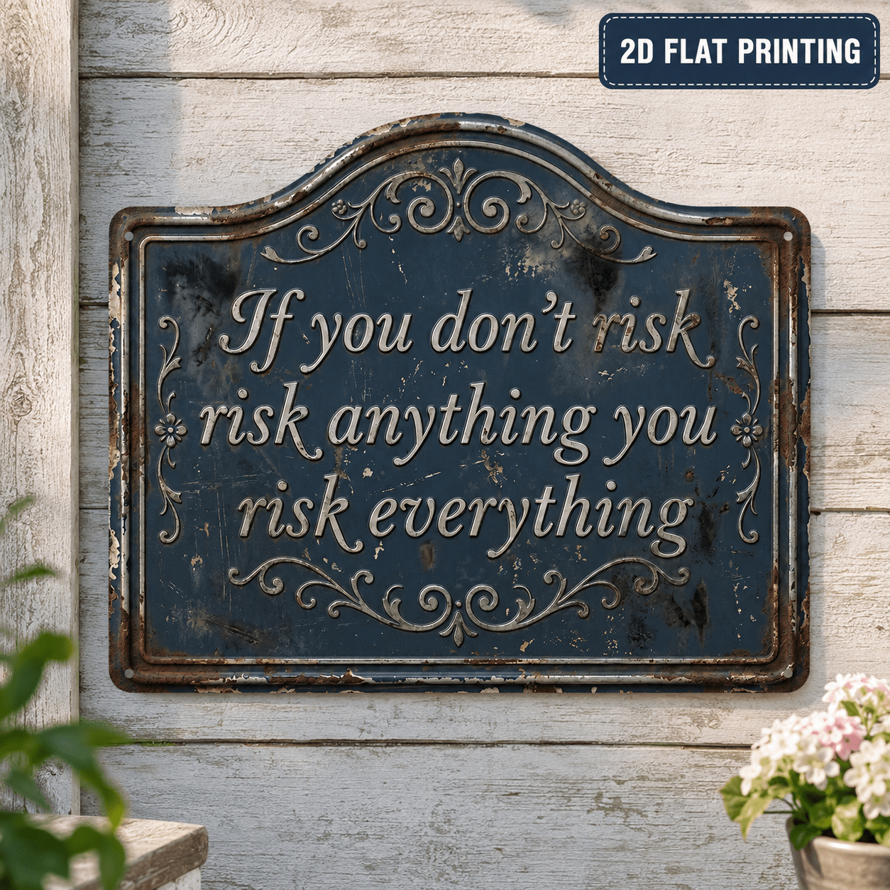 Outdoor Adventure Quotes - 2D Flat,1pc, Inspirational Sign, Quote Plaque,