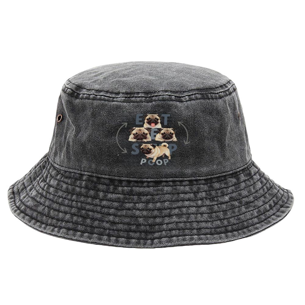 1pc Vintage Washed Bucket Hat  - Outdoor Adventure Festival incelemesi ve fiyatı