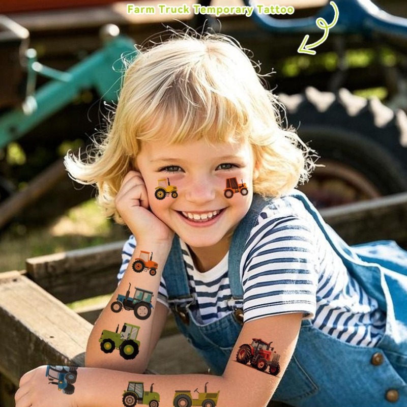 Kids Farm Adventure Tattoos 10 - Outdoor Adventure Farm incelemesi ve fiyatı