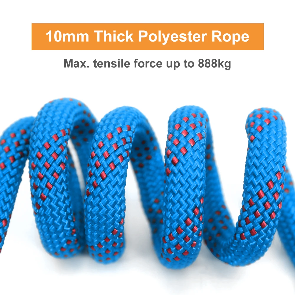 10mm Rock Climbing Rope 10M/20 - Rope Climbing Static incelemesi ve fiyatı