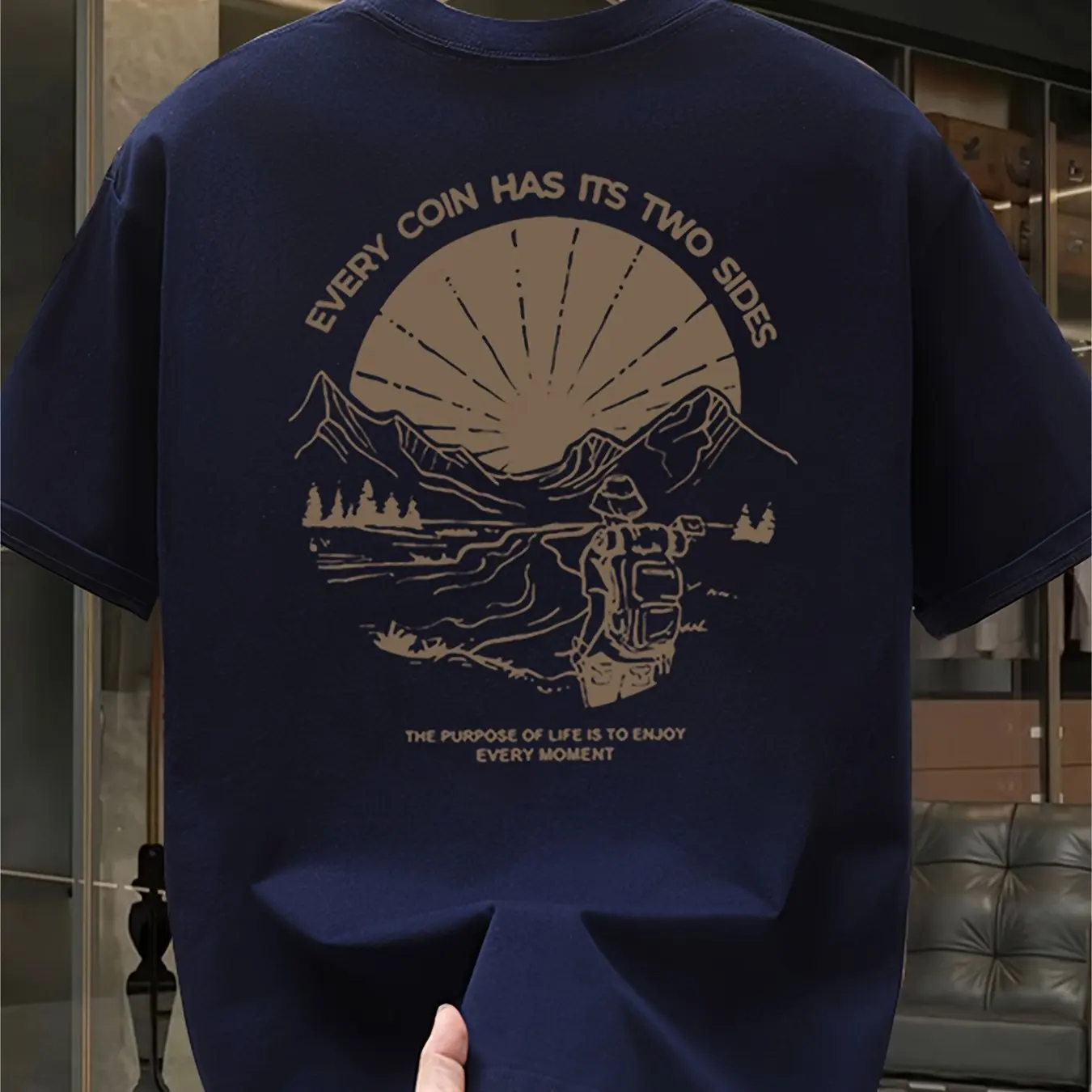 Vintage Mountain Hiking Graphi - Outdoor Adventure Quotes incelemesi ve fiyatı