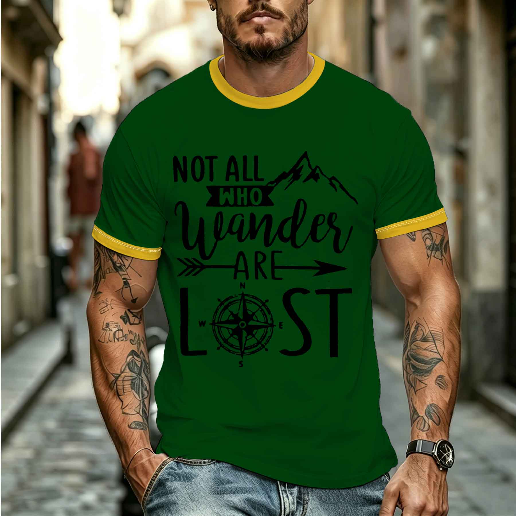 2026 new model Tee Stylish Com - Outdoor Adventure Quotes incelemesi ve fiyatı