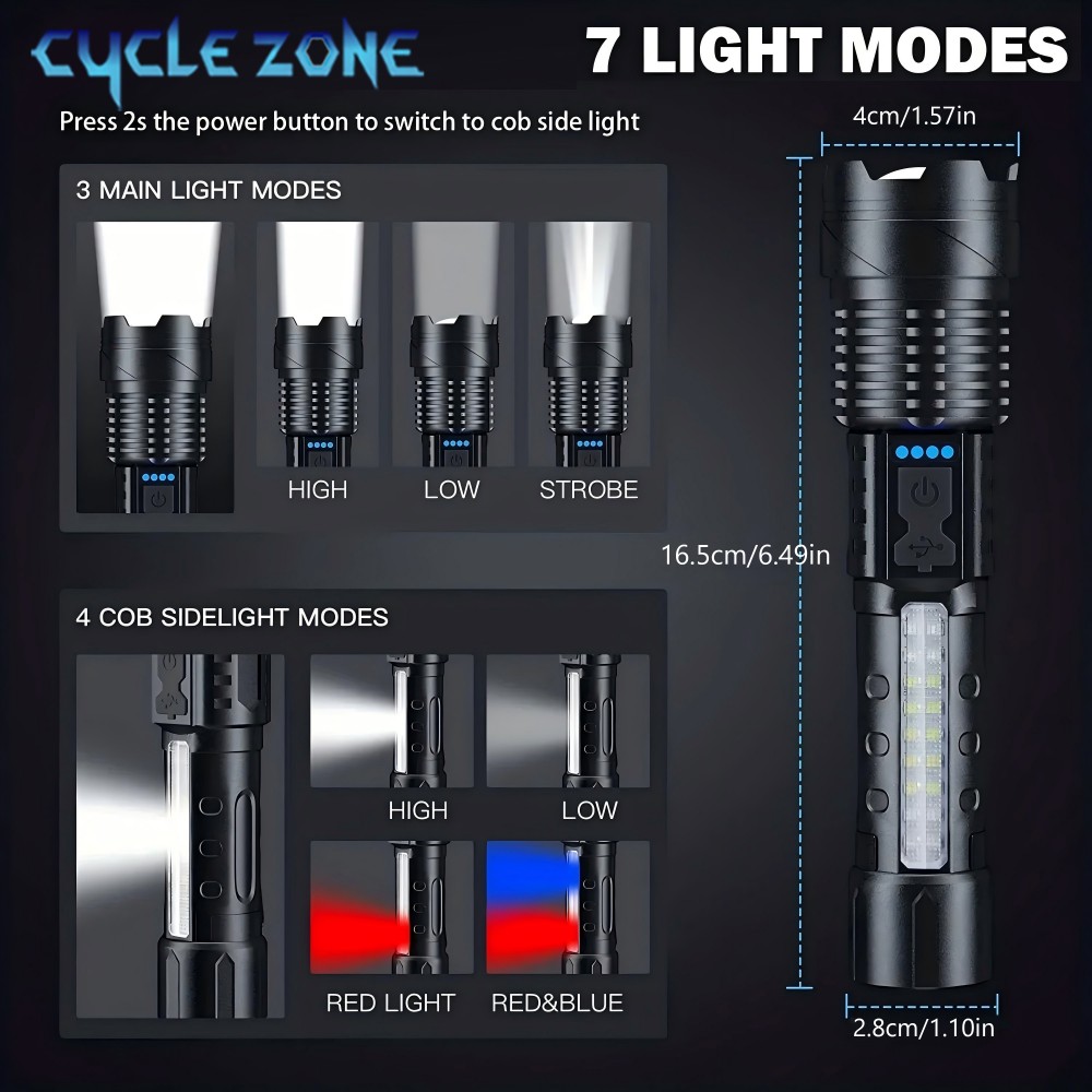 XHP50 Flashlight Zoomable Flas - Outdoor Adventure Zone incelemesi ve fiyatı