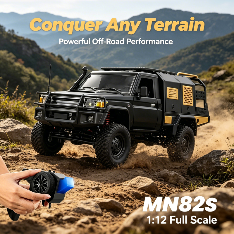 New MN82S MN82T RC Crawler 1/1 - Outdoor Adventure Experiences incelemesi ve fiyatı