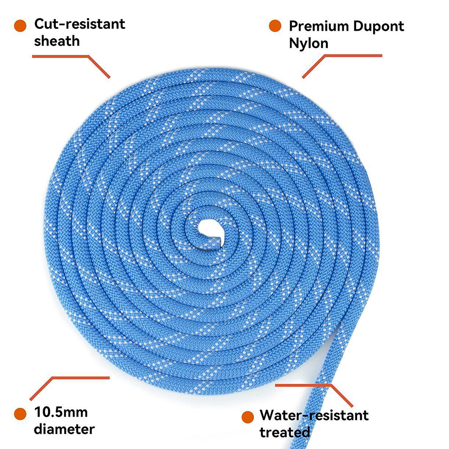 Thickened 10m Safety Life Rope - Rope Climbing Static incelemesi ve fiyatı