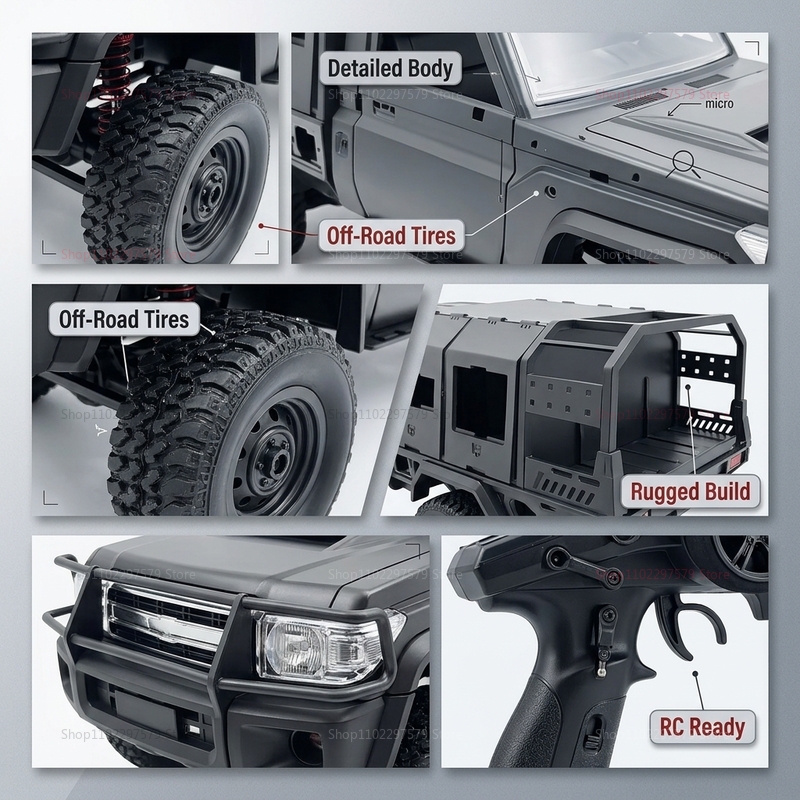 MN82S 1:12 Scale RC Off-Road C - Outdoor Adventure Experiences incelemesi ve fiyatı