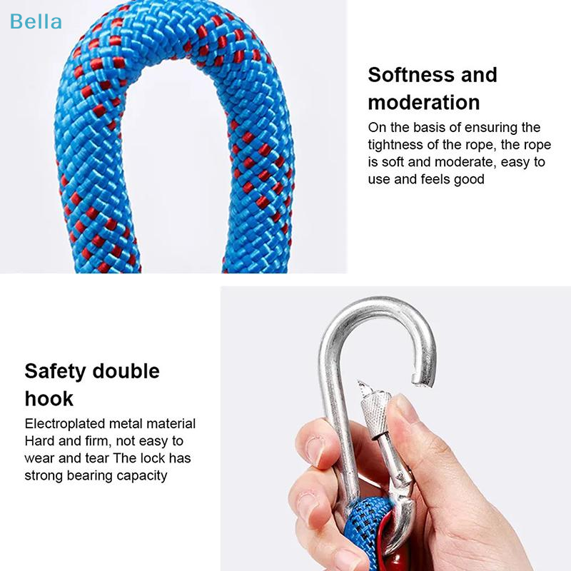 ♩10M Outdoor Rock Climbing Rop - Rope Climbing Static incelemesi ve fiyatı
