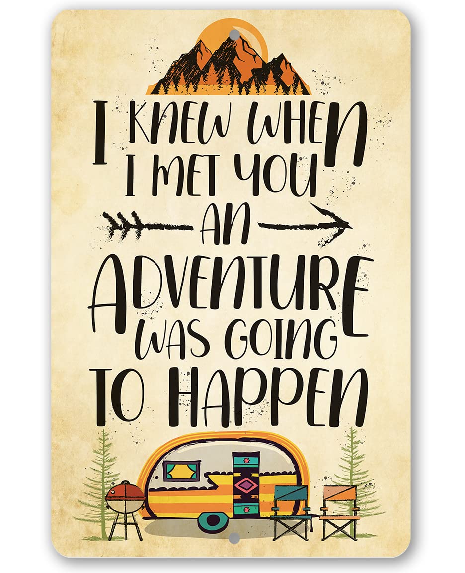 I Knew When I Met You - Happy  - Outdoor Adventure Quotes incelemesi ve fiyatı