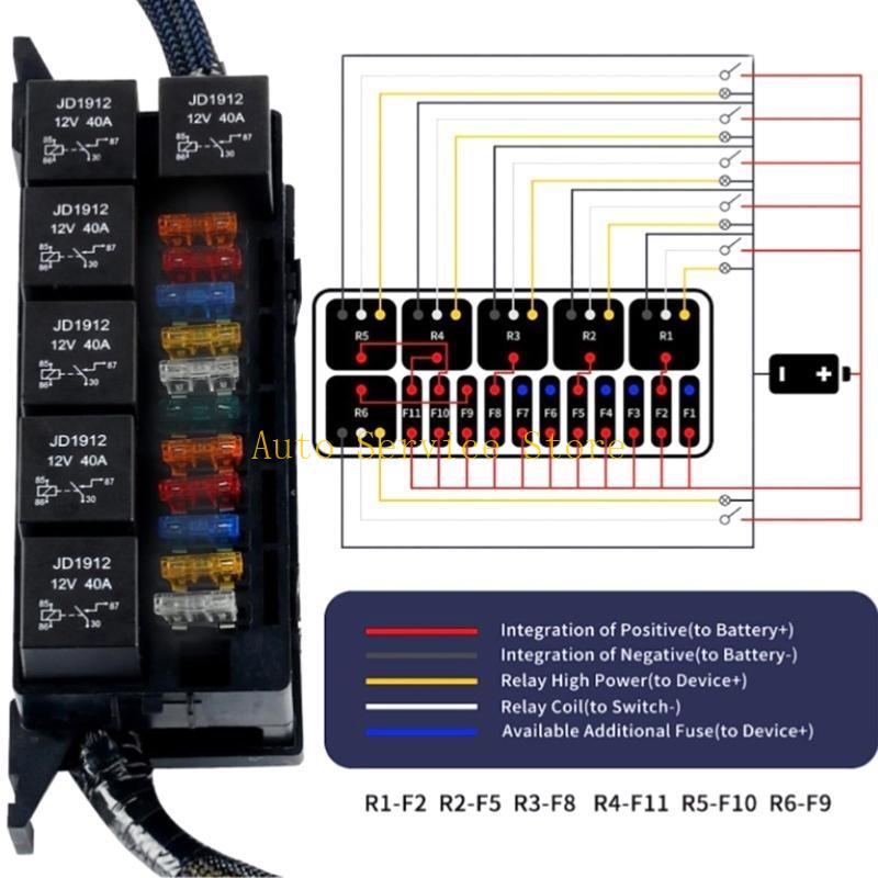 462A Weatherproof 11 Way Fuses - Outdoor Adventure Vehicles incelemesi ve fiyatı