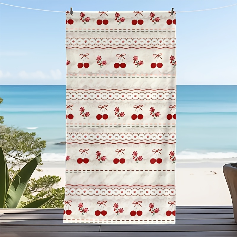 Trending Neon Glow Print Towel - Outdoor Adventure Festival incelemesi ve fiyatı
