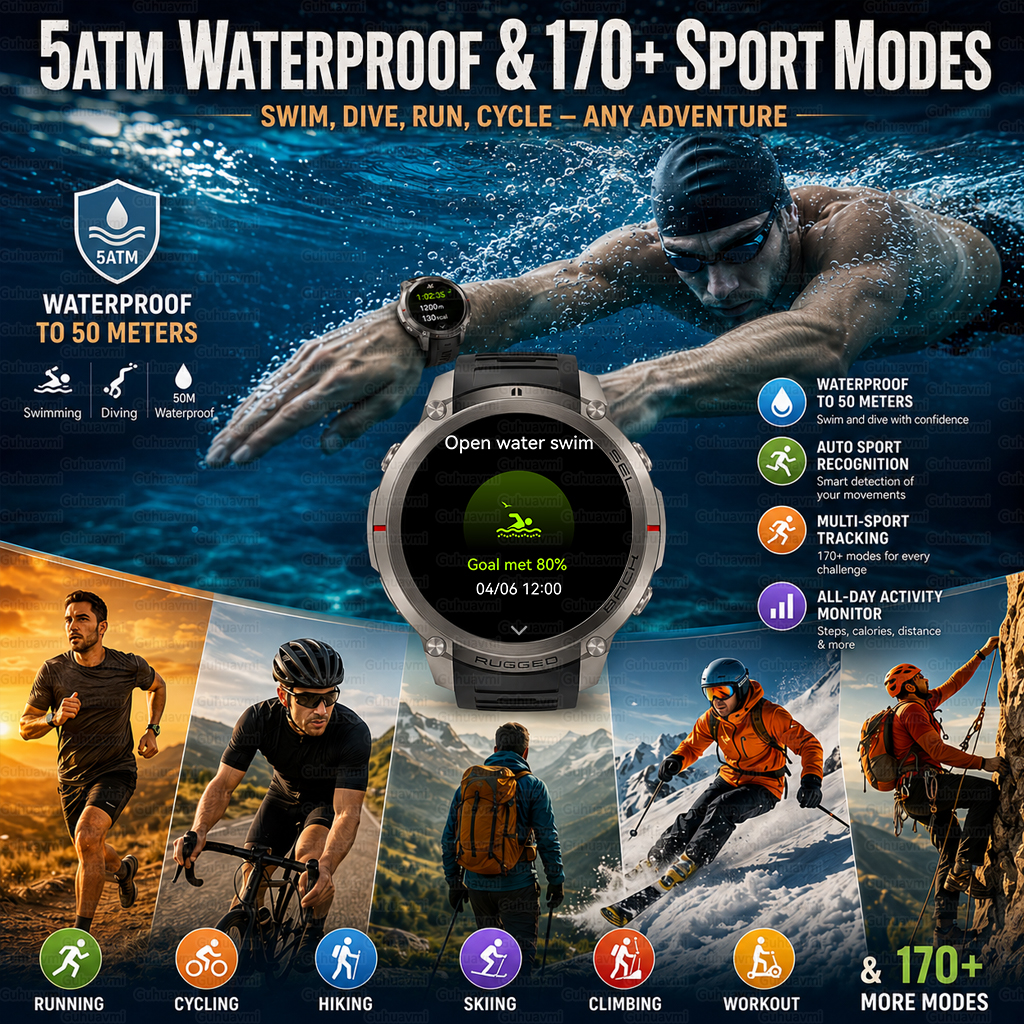 Outdoor Tactical GPS Smart Wat - Outdoor Adventure Zone incelemesi ve fiyatı