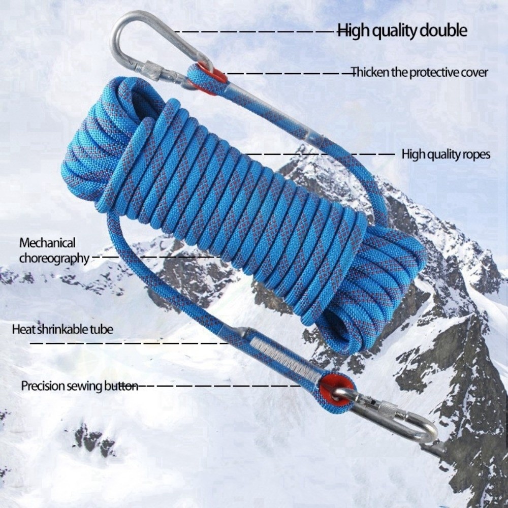 Thickened 10mm Safety Life Rop - Rope Climbing Static incelemesi ve fiyatı