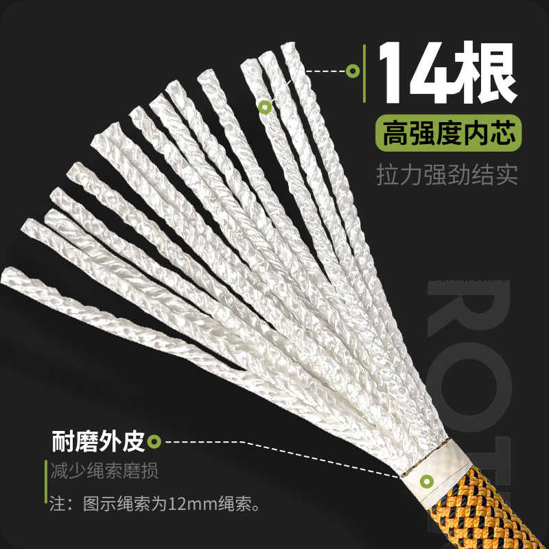 Φ:10.5mm/12mm-5m, Outdoor Moun - Rope Climbing Static incelemesi ve fiyatı