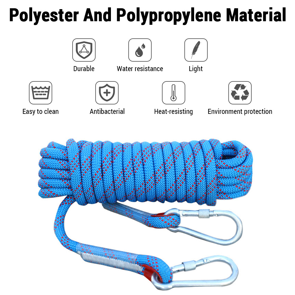 10mm Climbing Rope 10M/20M/30M - Rope Climbing Static incelemesi ve fiyatı